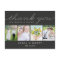Sweet Collage Wedding Thank You Card - Charcoal