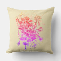 Sweet Colourful Flowers Shabby Chic Abstract