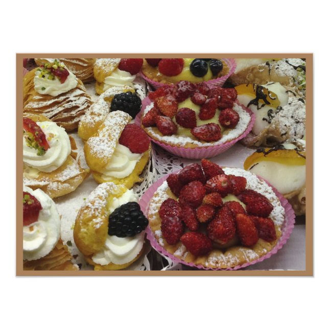 Sweet Colourful Fruit Photo Print (Front)