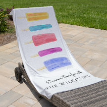 Sweet colourful modern summer personalised