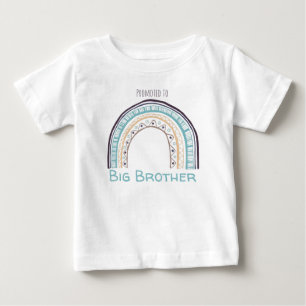 Sweet colourful rainbow big brother reveal baby T-Shirt