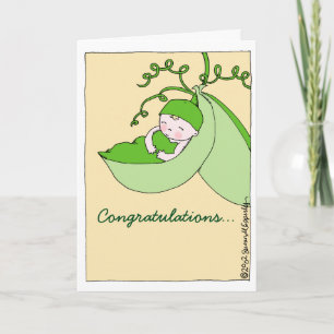 Sweet Congratulations on Pregnancy Baby Shower Card