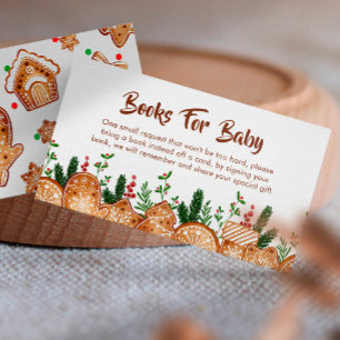 Sweet Cookie Christmas Books For Baby  Enclosure Card