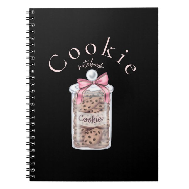 Sweet Cookie Recipe Notebook for Cookie Lovers (Front)