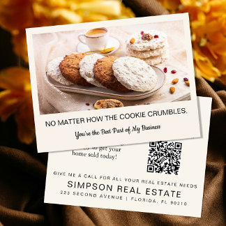 Sweet COOKIE Referral Program –Real Estate Rewards Announcement Postcard