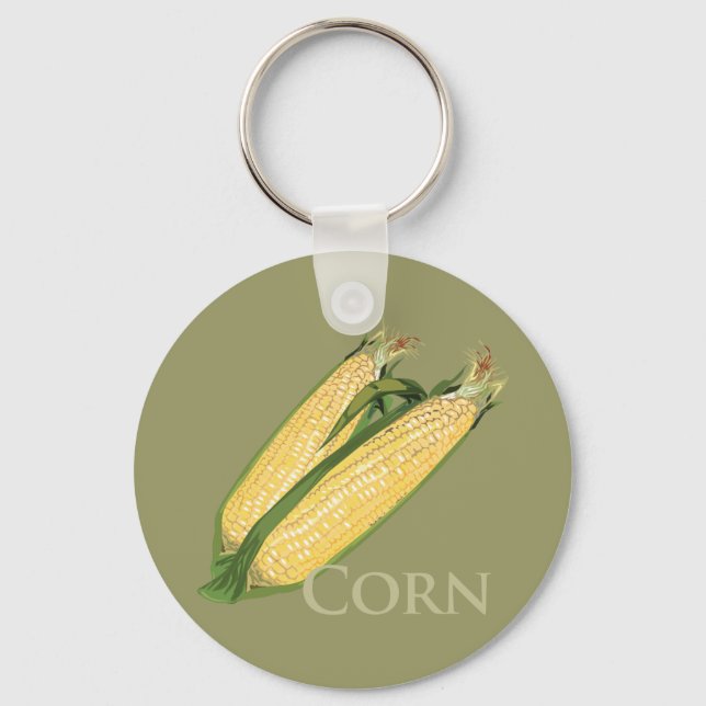 Sweet Corn Key Ring (Front)