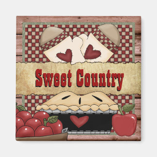Sweet Country Apple Pie Mag Magnet