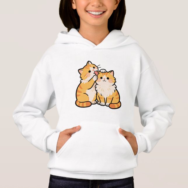 Sweet Couple Cats Design (Front)