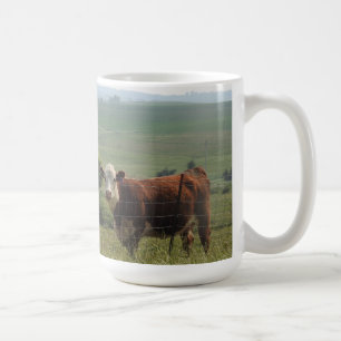 Sweet Cow in the Field  Coffee Mug