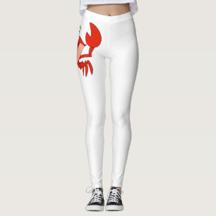 Sweet crab design legging