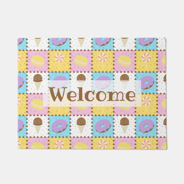 Sweet Cravings Doormat (Front)