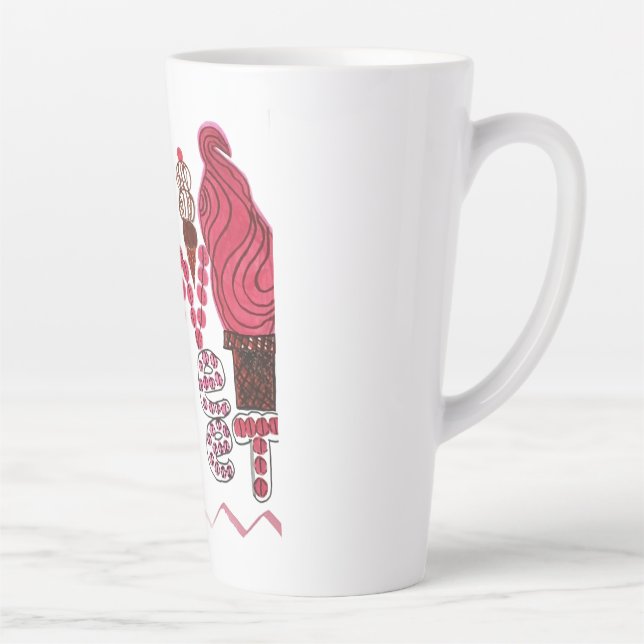 Sweet Cream  Latte Mug (Right)