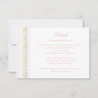 Sweet Crest w/ Blush Pink Bow Details