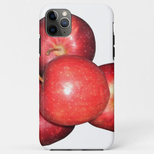 Sweet & Crisp Red Apples - Organic Fruit Print iPhone 11 Pro Max Case