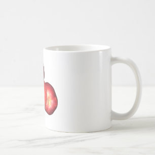 Sweet & Crisp Red Apples - Organic Fruit Print Coffee Mug
