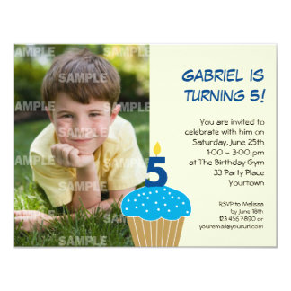 5 Year Old Birthday Invitations 6