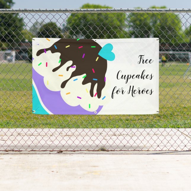 Sweet Cupcake Banner (Insitu)