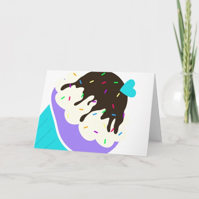Sweet Cupcake Card (Front)