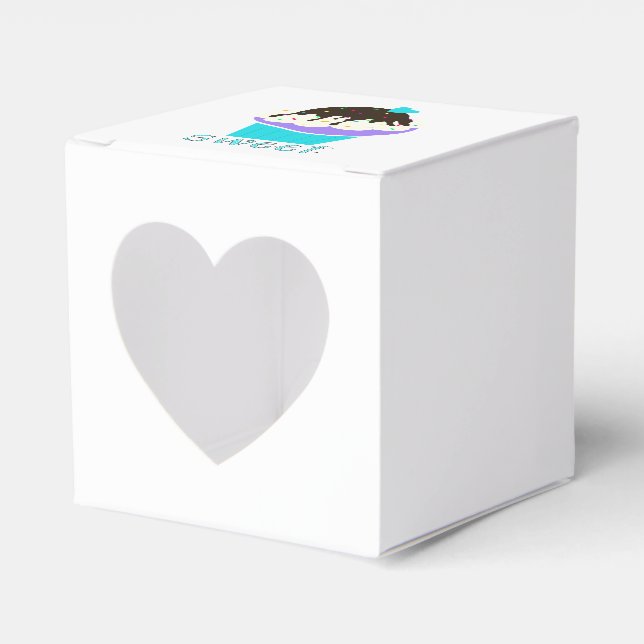 Sweet Cupcake Favour Box (Front Side)