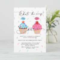 Sweet Cupcake Gender Reveal Party