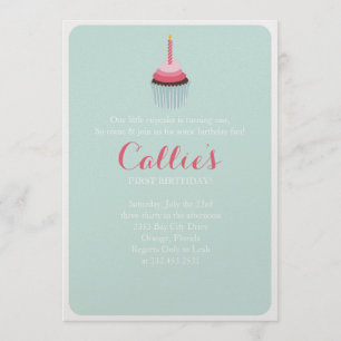 Sweet Cupcake Invitation