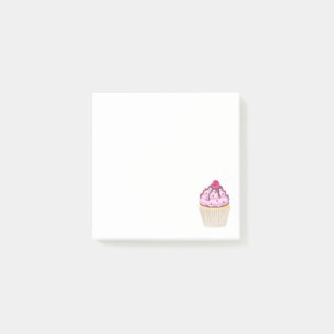 Sweet Cupcake with Raspberry on Top Post-it Notes