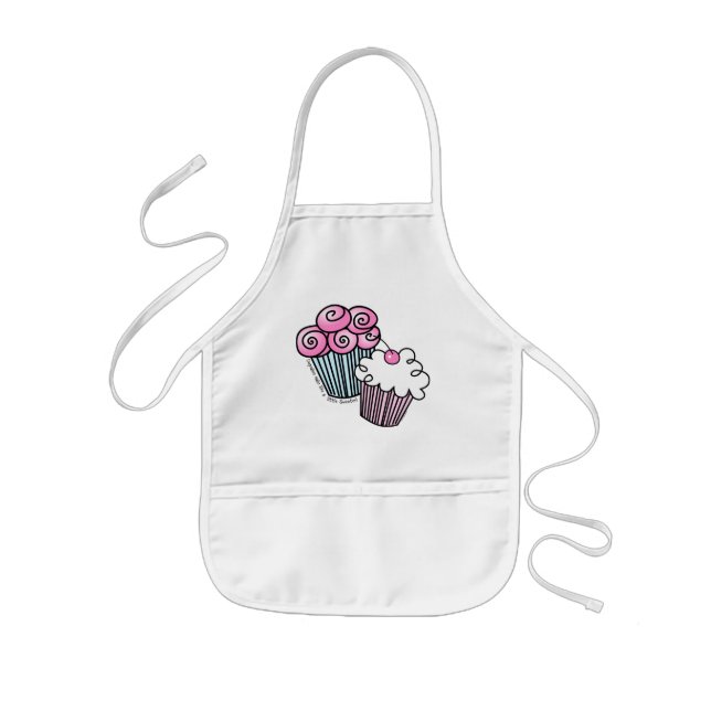 Sweet Cupcakes Kids Apron (Front)