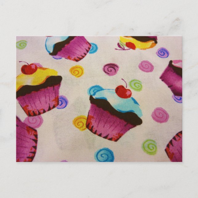 sweet cupcakes postcard (Front)