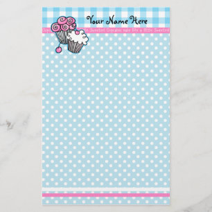 Sweet Cupcakes Stationery