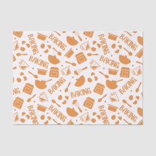 Sweet Cute Baking Art Pattern III Tissue Paper