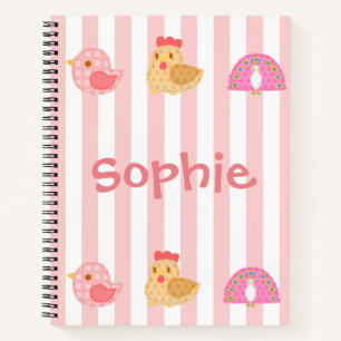 Sweet Cute Birds Notebook