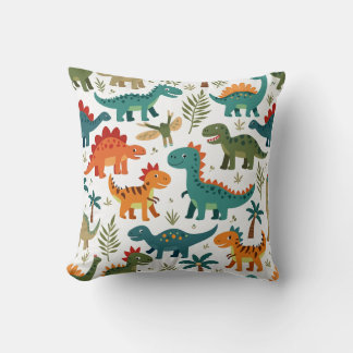 Sweet & Cute Dinosaurs Pillow