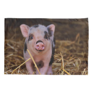 Sweet Cute Pig Pillowcase