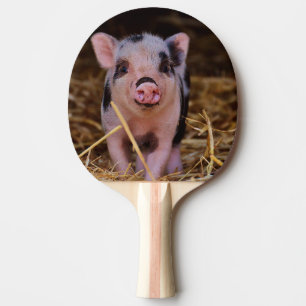 Sweet Cute Pig Ping Pong Paddle