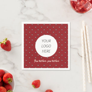 Sweet Cute Trendy Customised Logo Party Decor Napkin