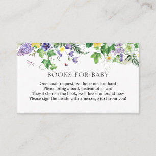 Sweet Daffodils and Wildflowers Books for Baby Enclosure Card
