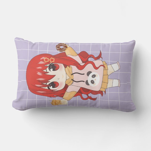 sweet dalls anime style lumbar cushion (Front)