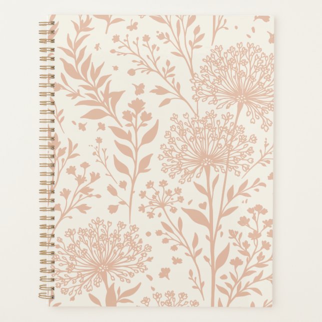 Sweet Dandelion Warm Apricot - Neutral Planner (Front)
