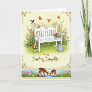 Sweet Daughter Mothers Day Scene Card