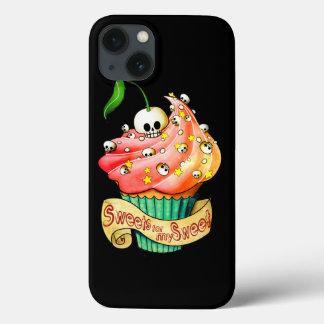 Sweet & Deadly Skull Cupcake iPhone 13 Case