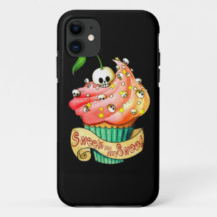 Sweet & Deadly Skull Cupcake iPhone 11 Case