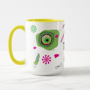 Sweet Death And Candy! Trick or Treat! Zombie Funk Mug