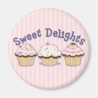 Sweet Delights CupCakes Magnet