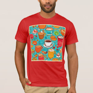 Sweet Dessert & Drink Art T-Shirt