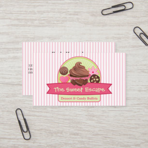 Sweet Desserts Bakery Business Card