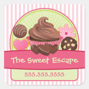 Sweet Desserts Box Seals