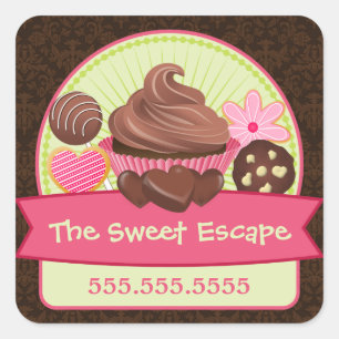 Sweet Desserts Box Seals
