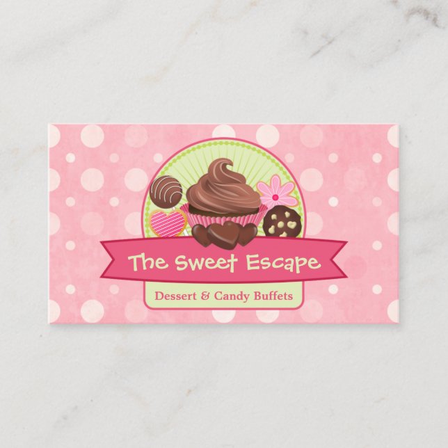 Sweet Desserts Business Card (Front)