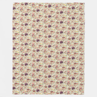 Sweet Desserts Fleece Blanket