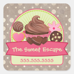 Sweet Desserts Stickers